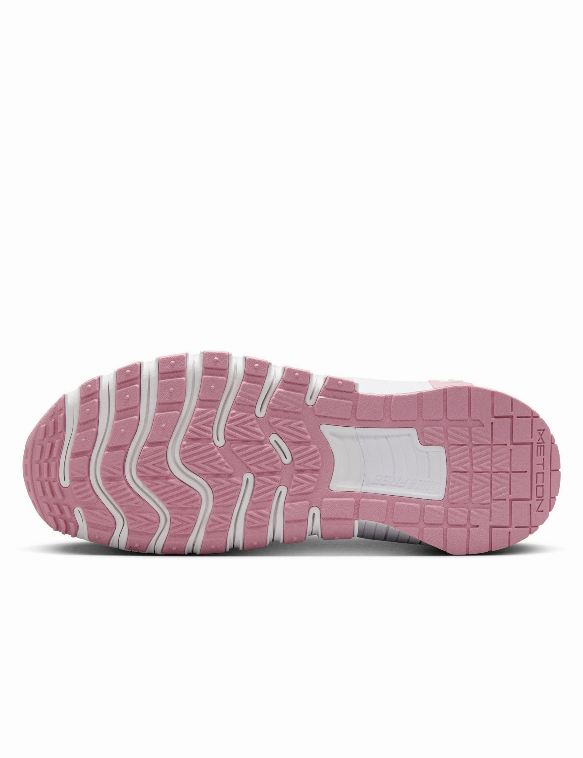 Free Metcon 6 Shoes - White/Elemental Pink Nike women's stylish athletic footwear