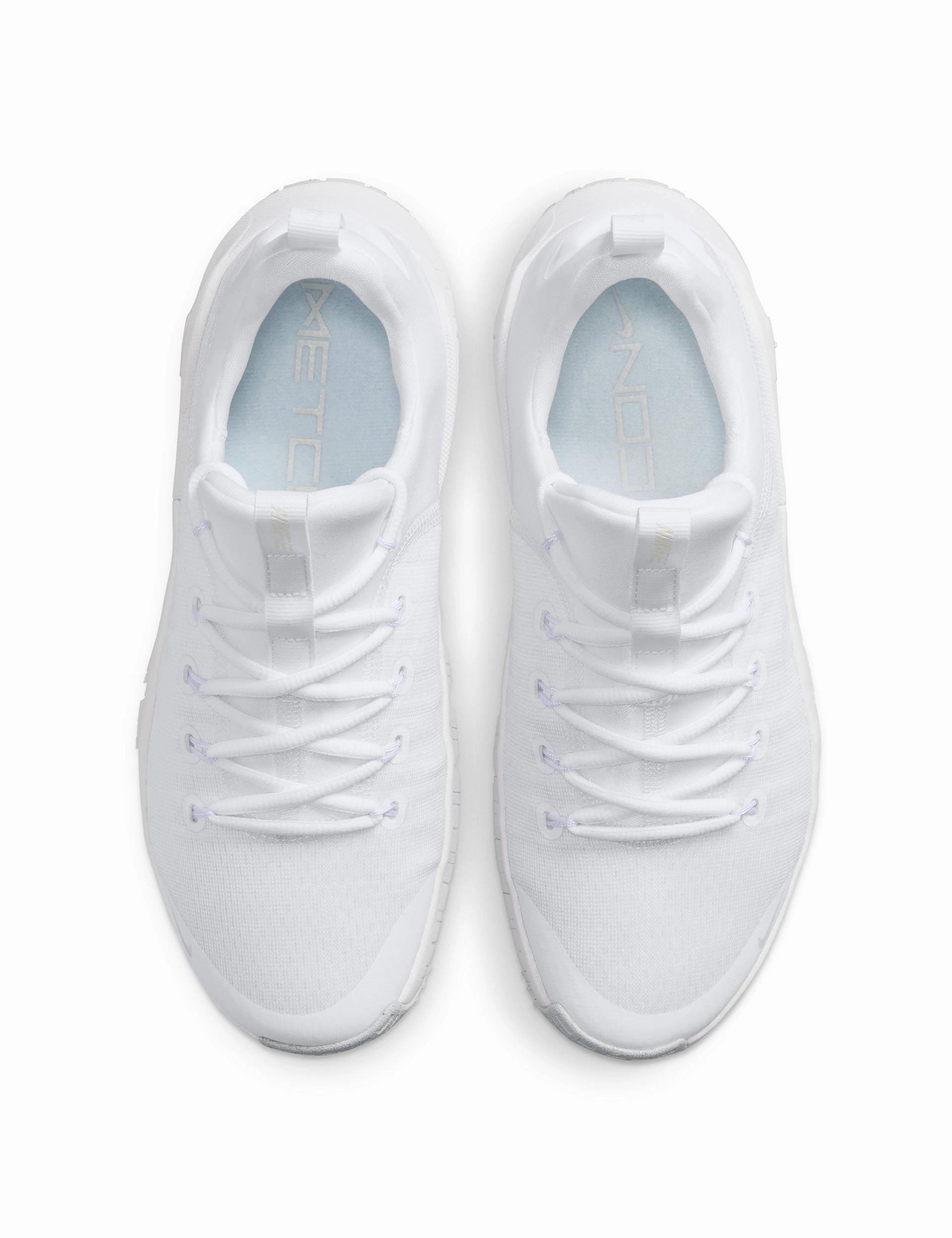 Free Metcon 6 Shoes - White/Platinum Tint Nike women's stylish athletic footwear