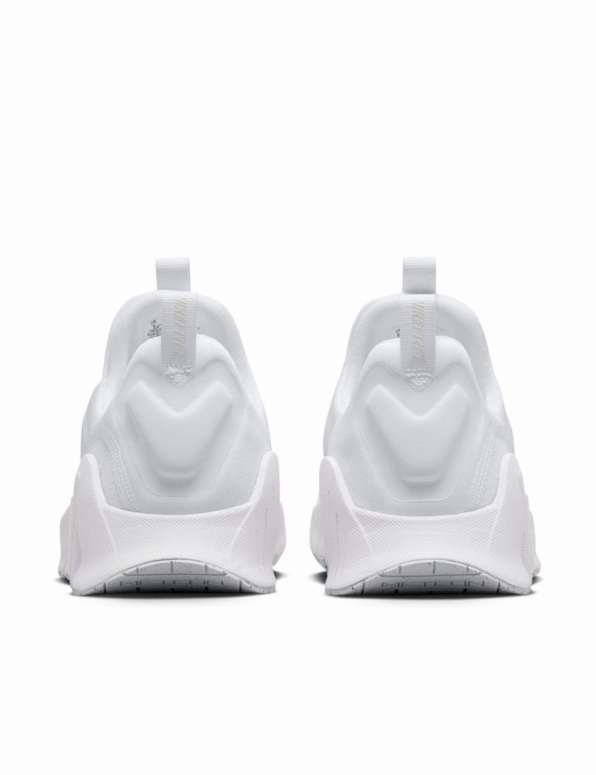 Free Metcon 6 Shoes - White/Platinum Tint Nike women's stylish athletic footwear