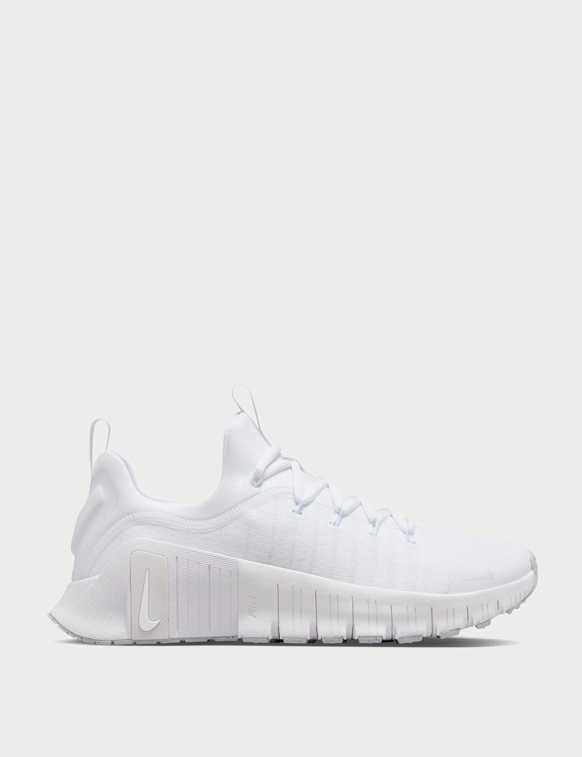 Free Metcon 6 Shoes - White/Platinum Tint Nike womens shoes with sleek design