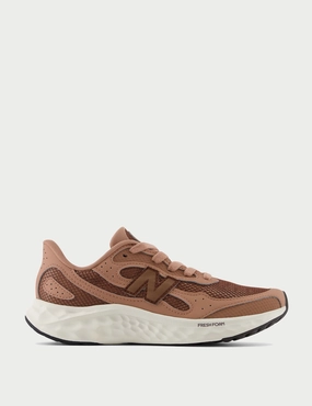 Fresh Foam Arishi v4 Tiralux Shoes - Landslide/Pecan/Rich Oak New Balance womens shoes with modern fit