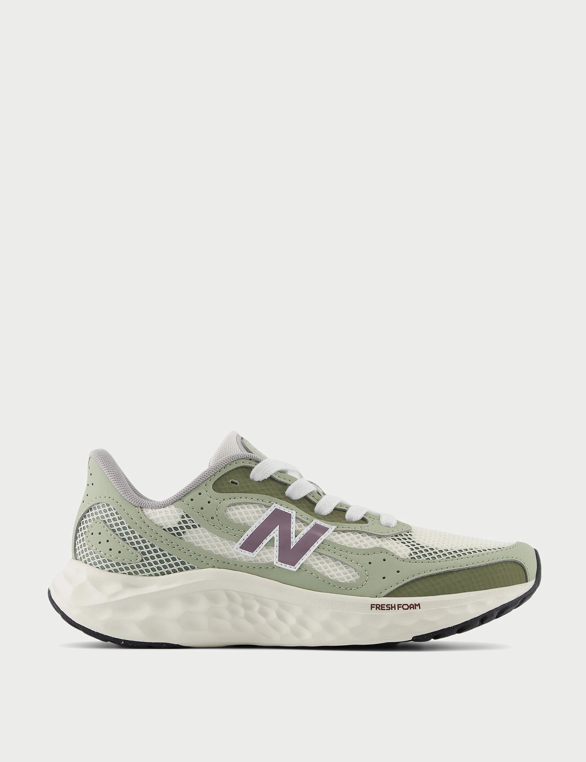 Fresh Foam Arishi v4 Tiralux Shoes - Sea Salt/Olivine/Dark Olivine New Balance womens shoes with modern fit