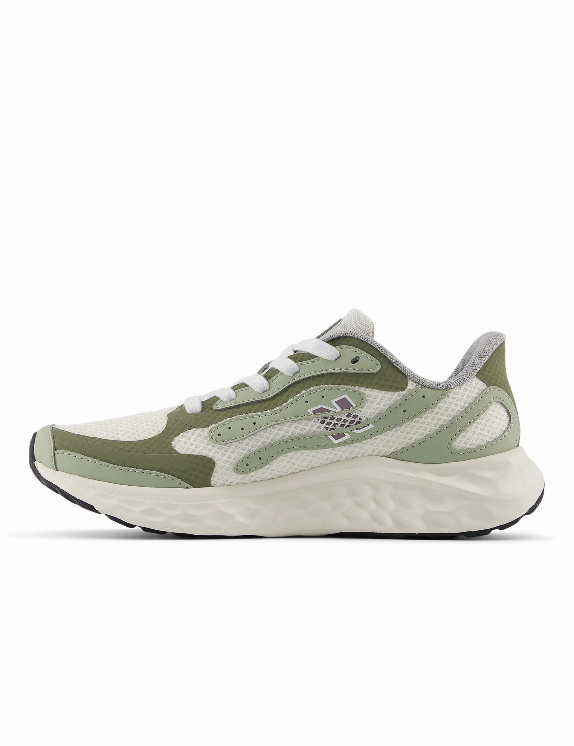 Fresh Foam Arishi v4 Tiralux Shoes - Sea Salt/Olivine/Dark Olivine New Balance women's athletic footwear
