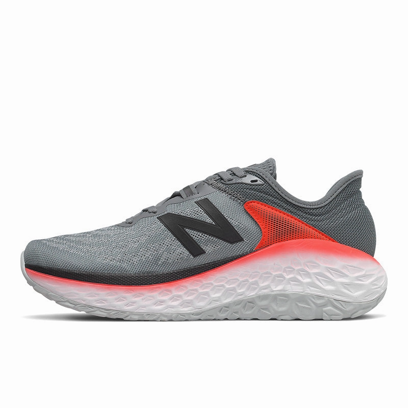 Fresh Foam More v2 - Gunmetal with Neo Flame - Men's New Balance lifestyle shoes