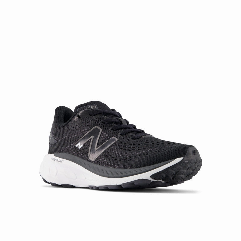 Fresh Foam X 860v13 - Black with White and Magnet - Kids New Balance casual sneakers for everyday comfort