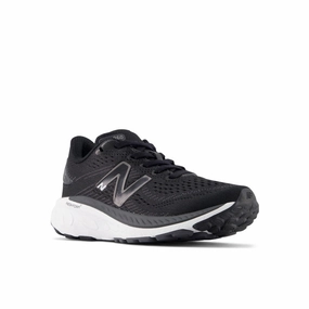 Fresh Foam X 860v13 - Black with White and Magnet - Kids New Balance casual sneakers for everyday comfort