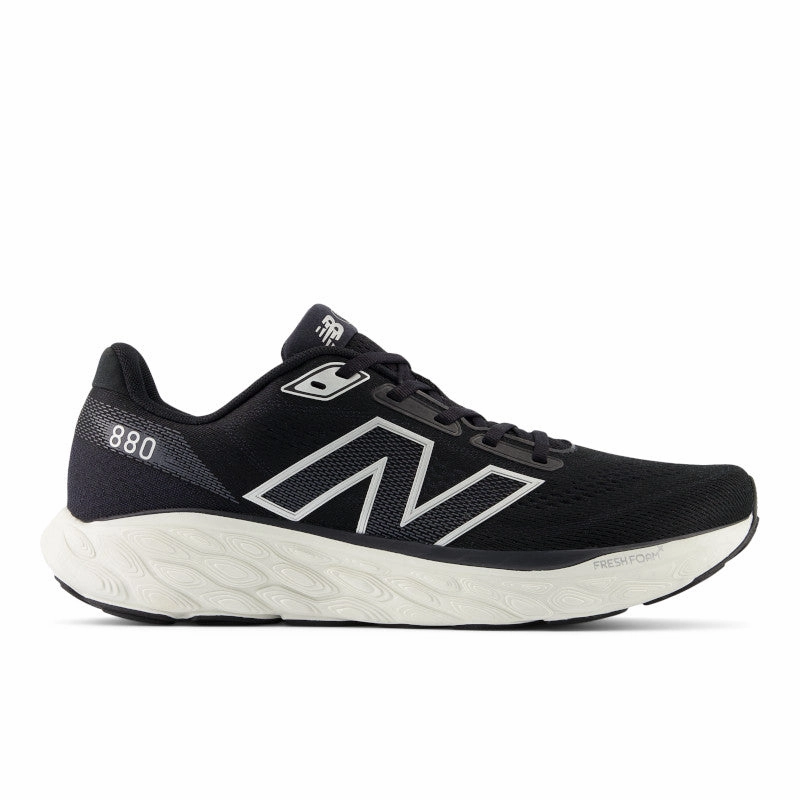 Fresh Foam X 880v14 - Black with Sea Salt and Silver Metallic - Men's New Balance lifestyle shoes