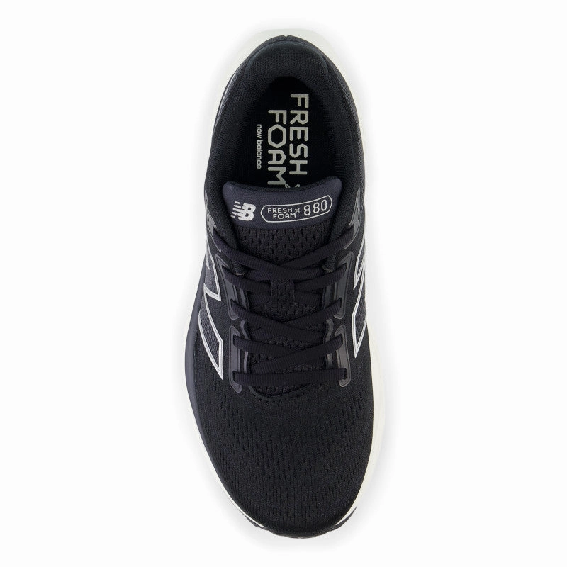 Fresh Foam X 880v14 - Black with Sea Salt and Silver Metallic - Women's New Balance lifestyle shoes