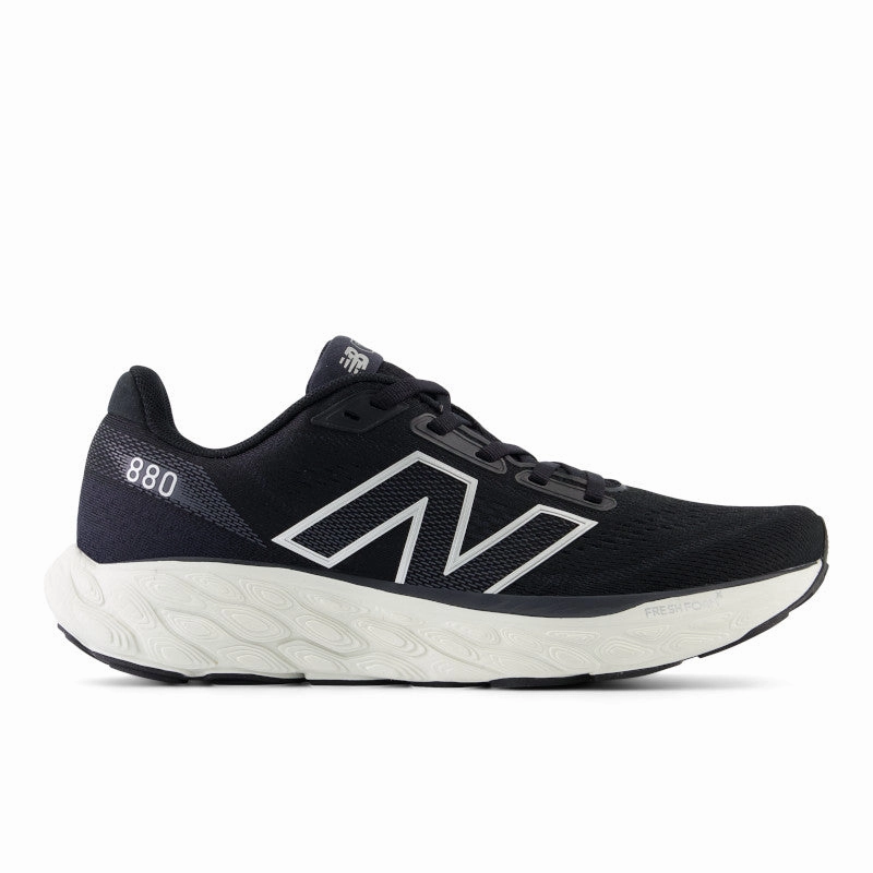 Fresh Foam X 880v14 - Black with Sea Salt and Silver Metallic - Women's New Balance lifestyle shoes