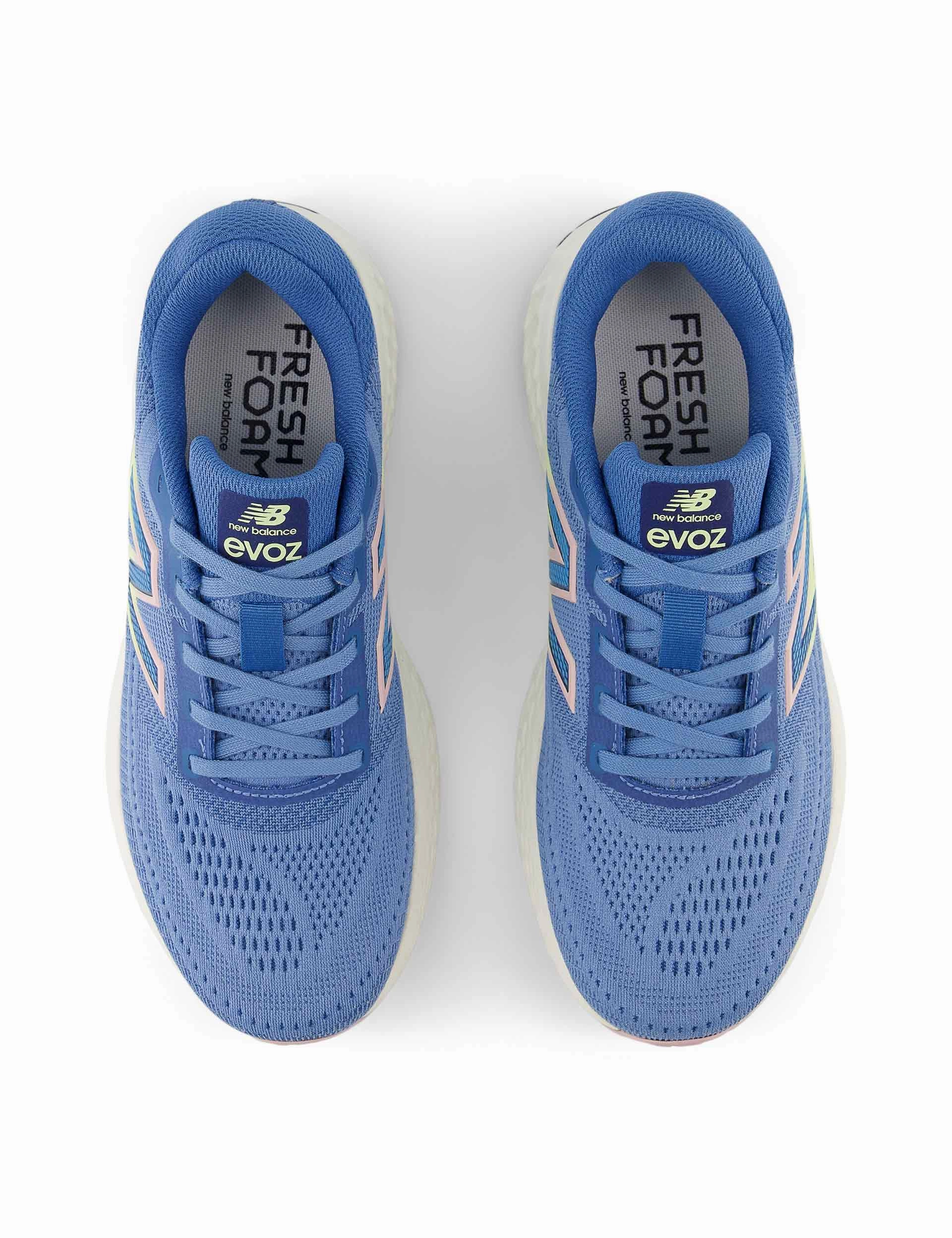 Fresh Foam X EVOZ v4 Shoes - Blue Laguna New Balance women's athletic footwear