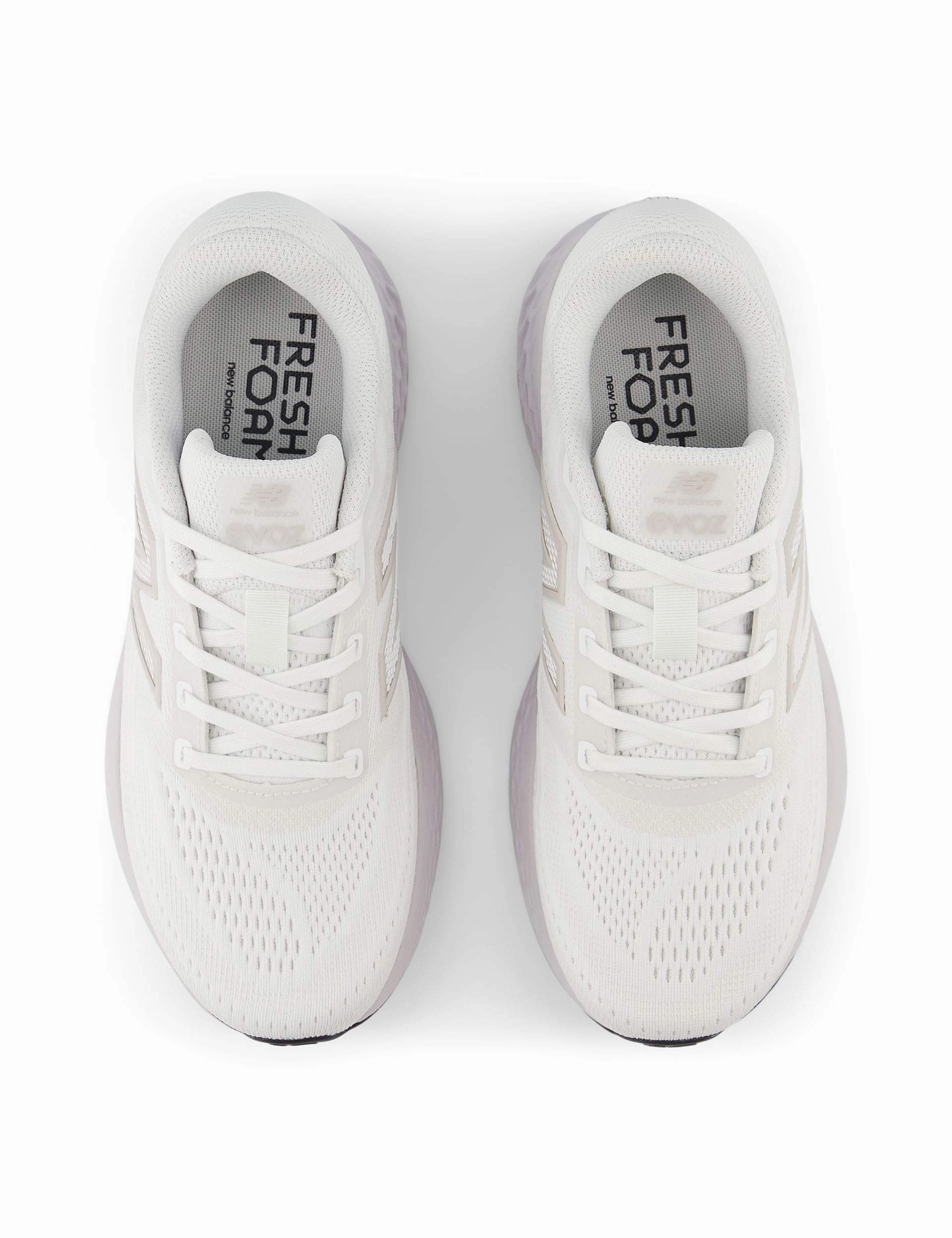 Fresh Foam X EVOZ v4 Shoes - White/Grey Matter/Pearl Grey New Balance women's athletic footwear