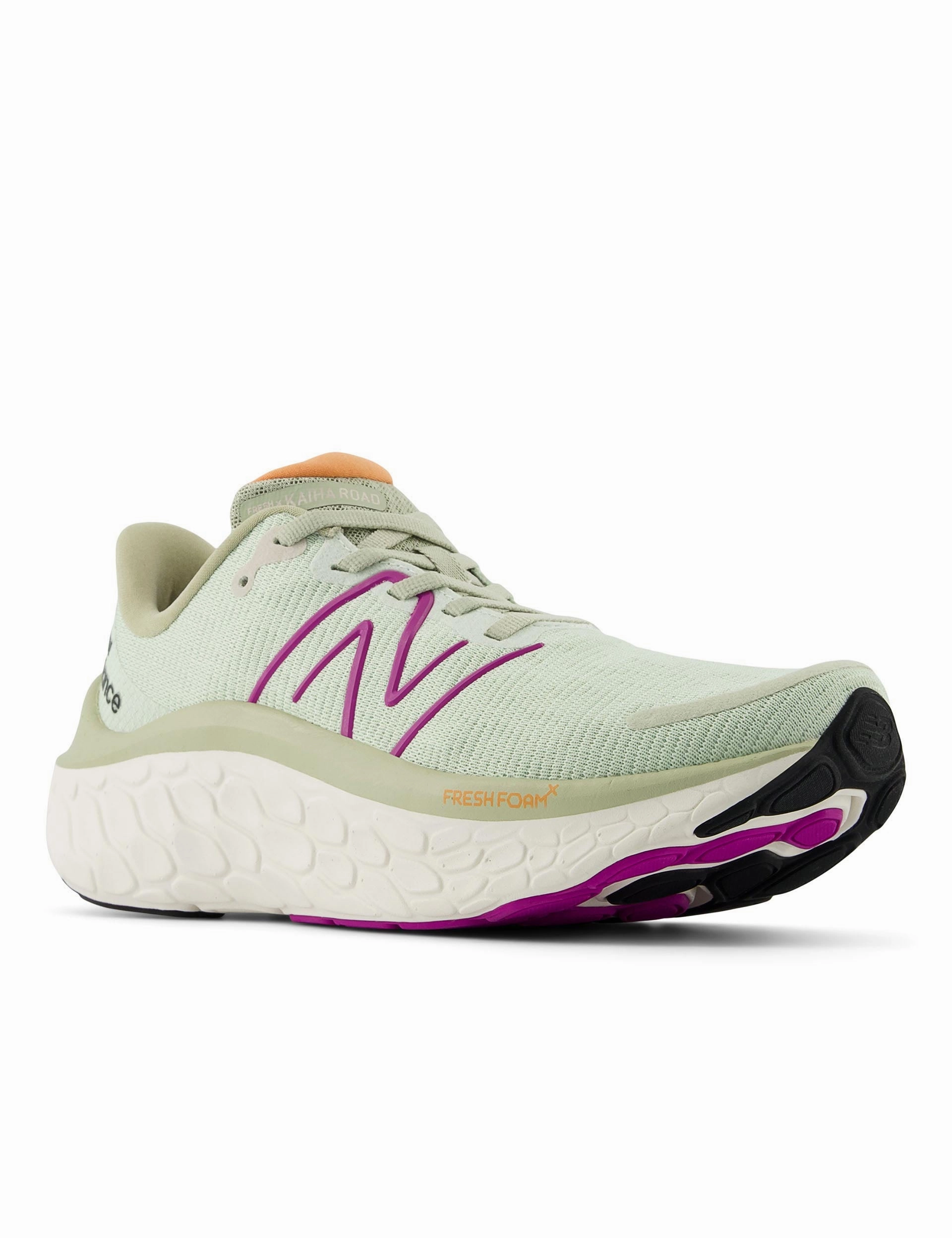 Fresh Foam X Kaiha Road Shoes - Natural Mint New Balance women's athletic footwear