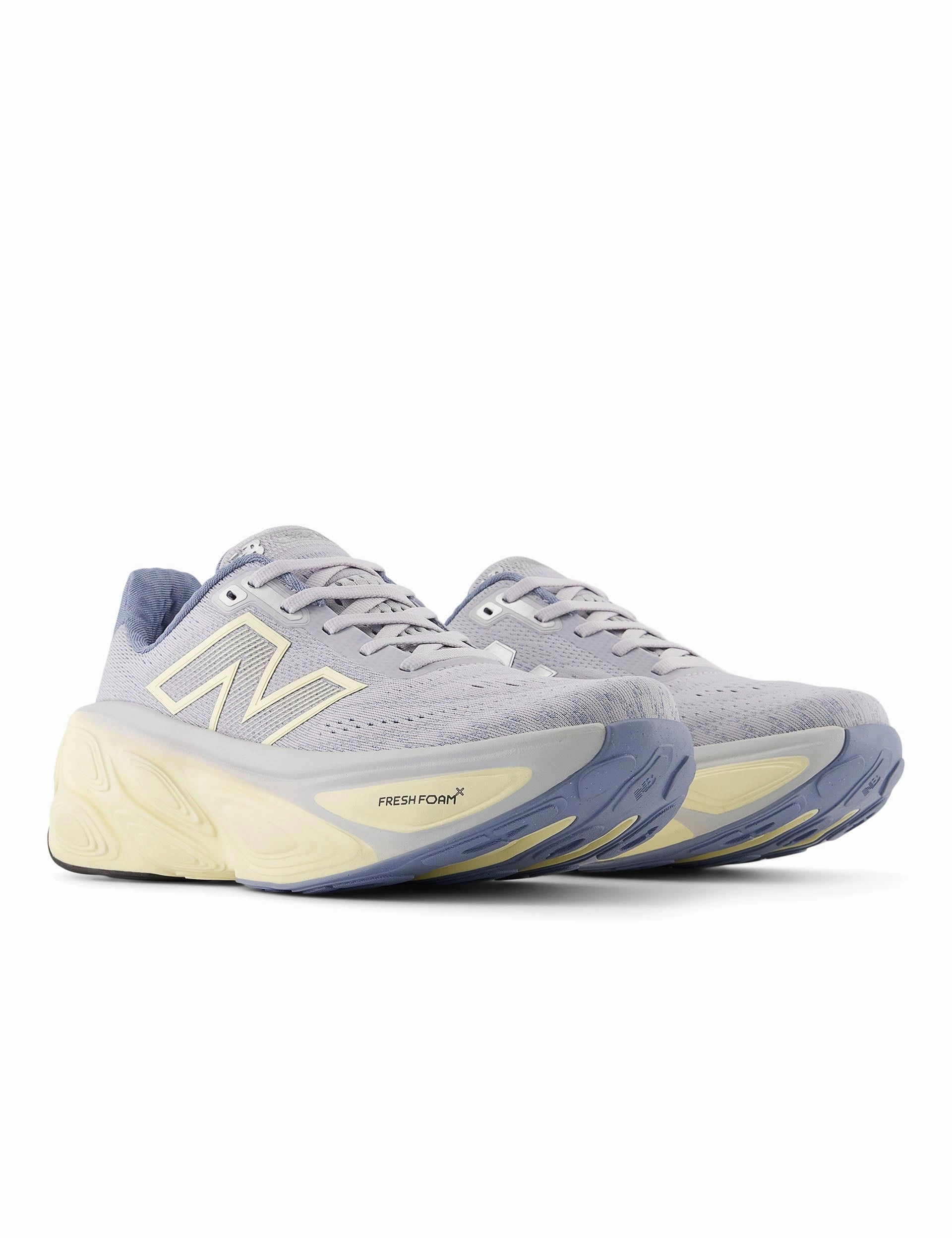 Fresh Foam X More v5 Shoes - Pearl Grey New Balance women's athletic footwear