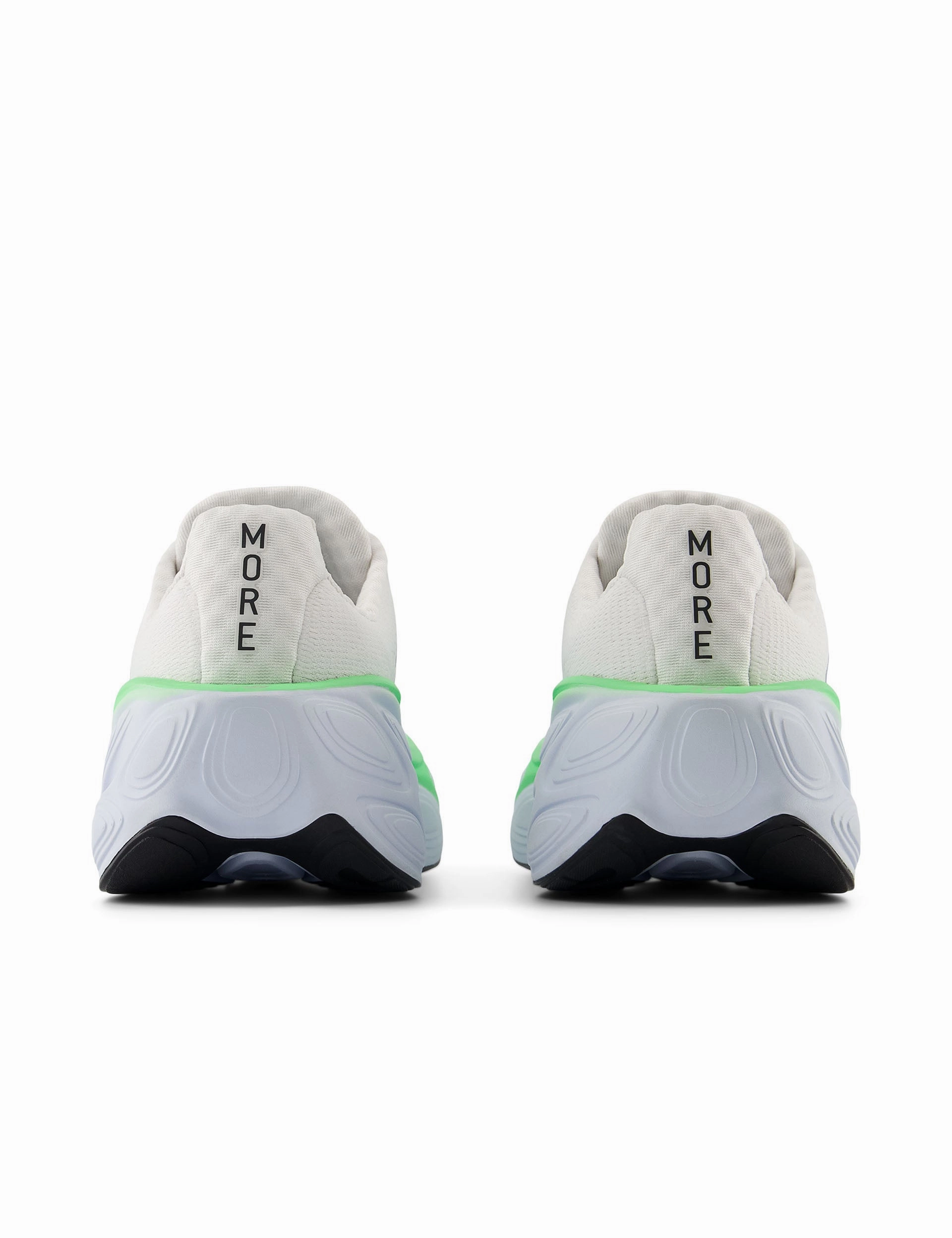 Fresh Foam X More v5 Shoes - White/Ice Blue/Electric Jade New Balance women's athletic footwear