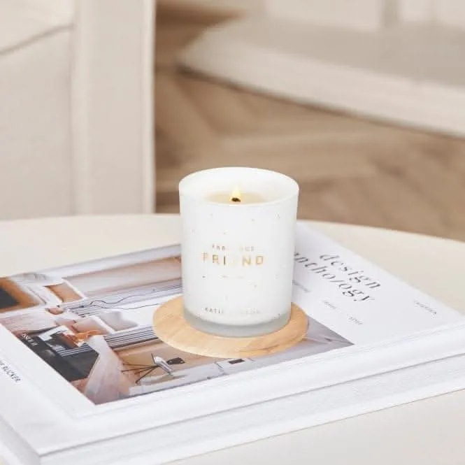 Fuchsia Sentiment Jar Candle KLC337 Katie Loxton Jewelry And Accessories