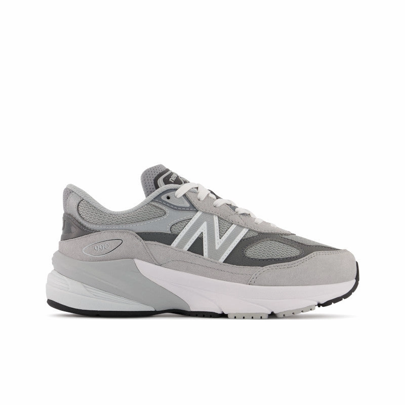 FuelCell 990v6 - Grey with Silver - Kids New Balance lifestyle shoes