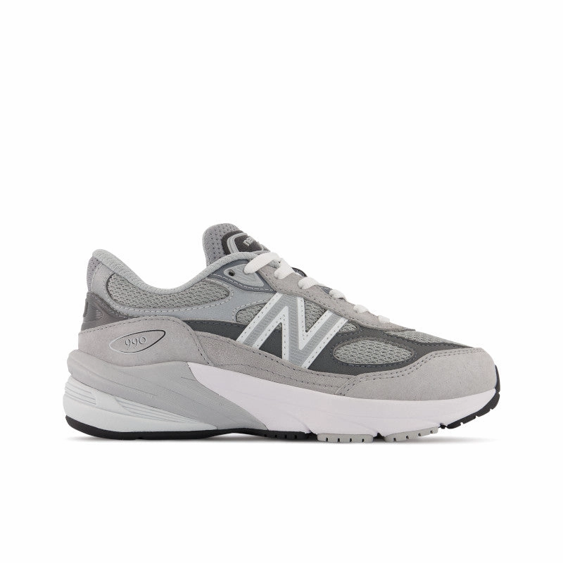 FuelCell 990v6 - Grey with Silver - Kids New Balance lifestyle shoes