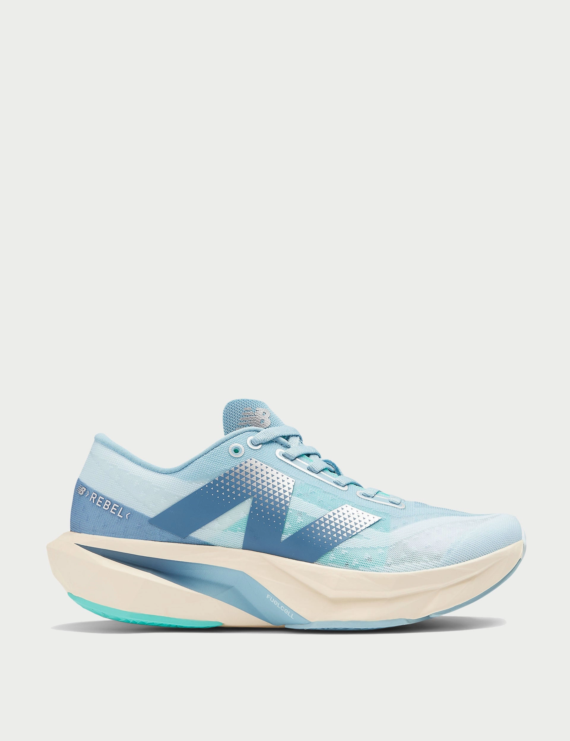 FuelCell Rebel v4 Shoes - Quarry Blue New Balance womens shoes with modern fit