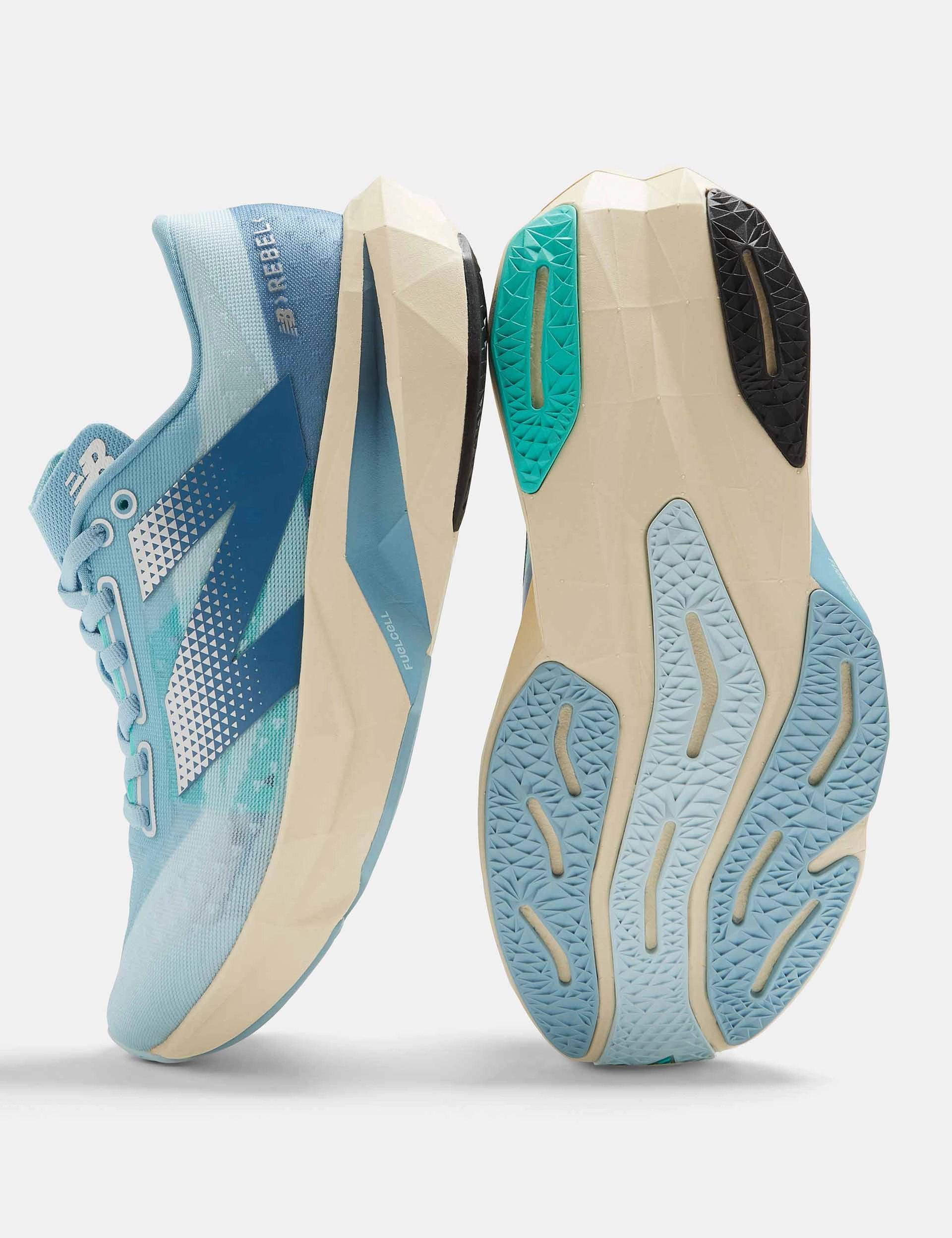 FuelCell Rebel v4 Shoes - Quarry Blue New Balance women's athletic footwear