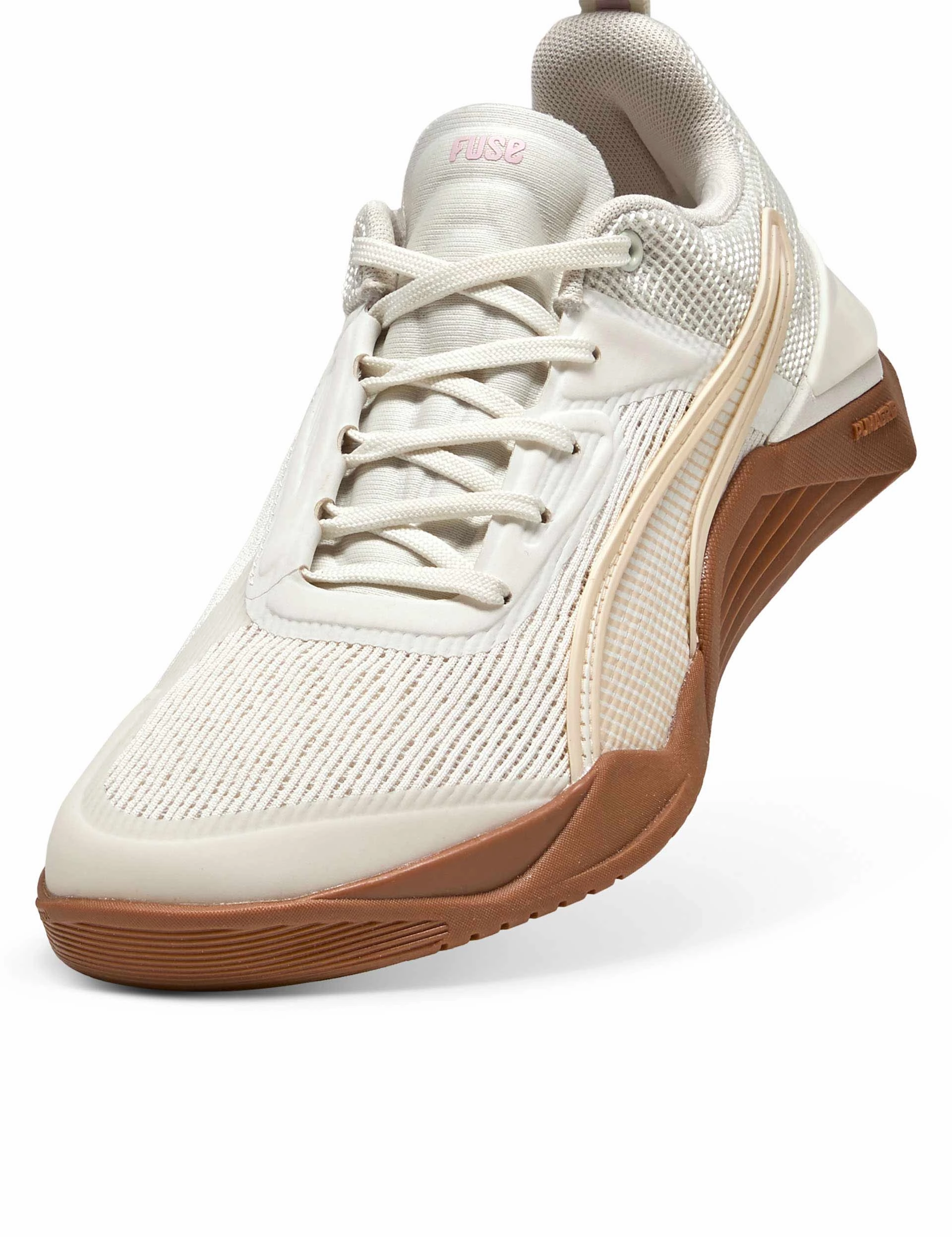 Fuse 3.0 Training Shoes - Warm White/Alpine Snow/Rose Mauve/Gum Puma women's stylish sport footwear