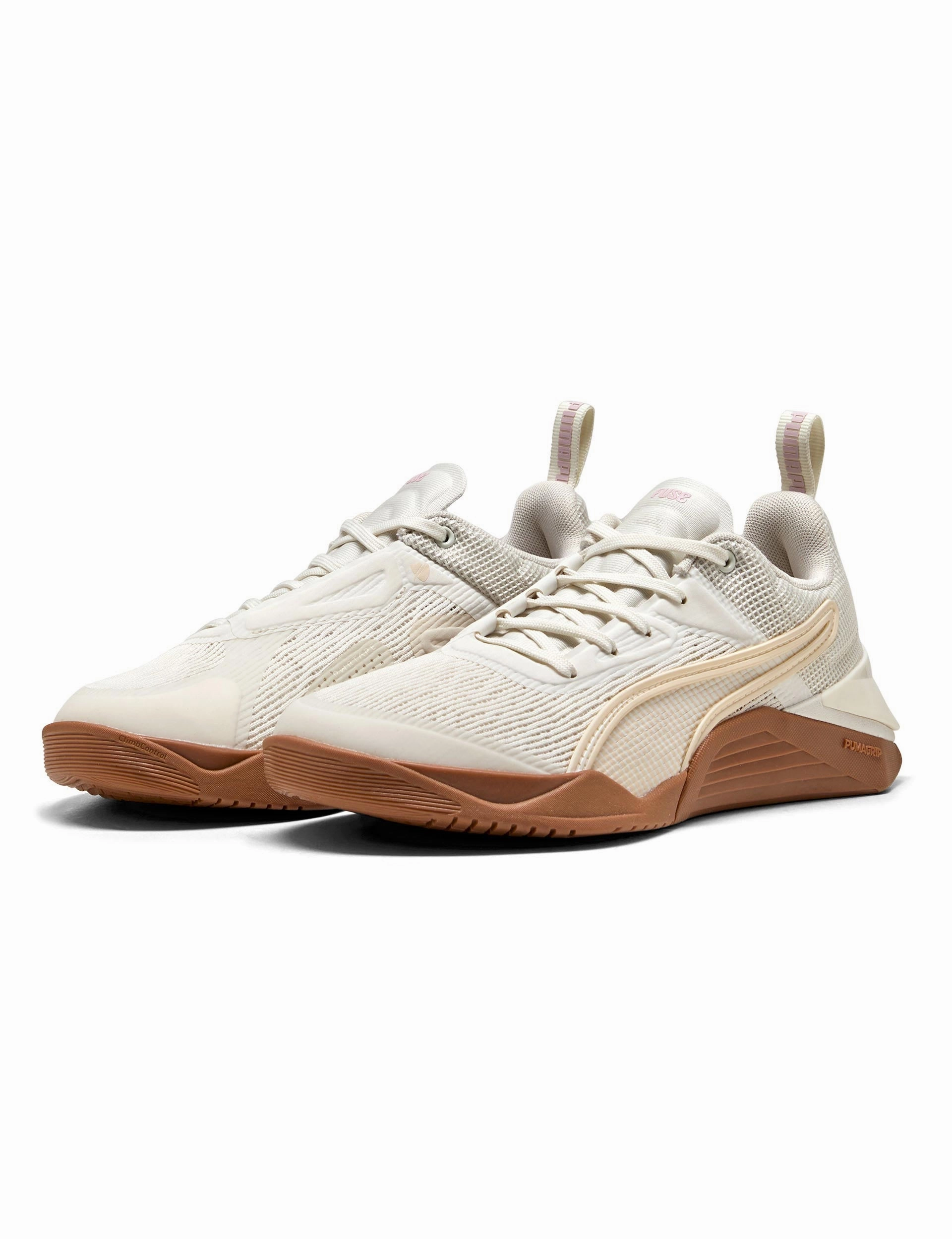 Fuse 3.0 Training Shoes - Warm White/Alpine Snow/Rose Mauve/Gum Puma women's stylish sport footwear