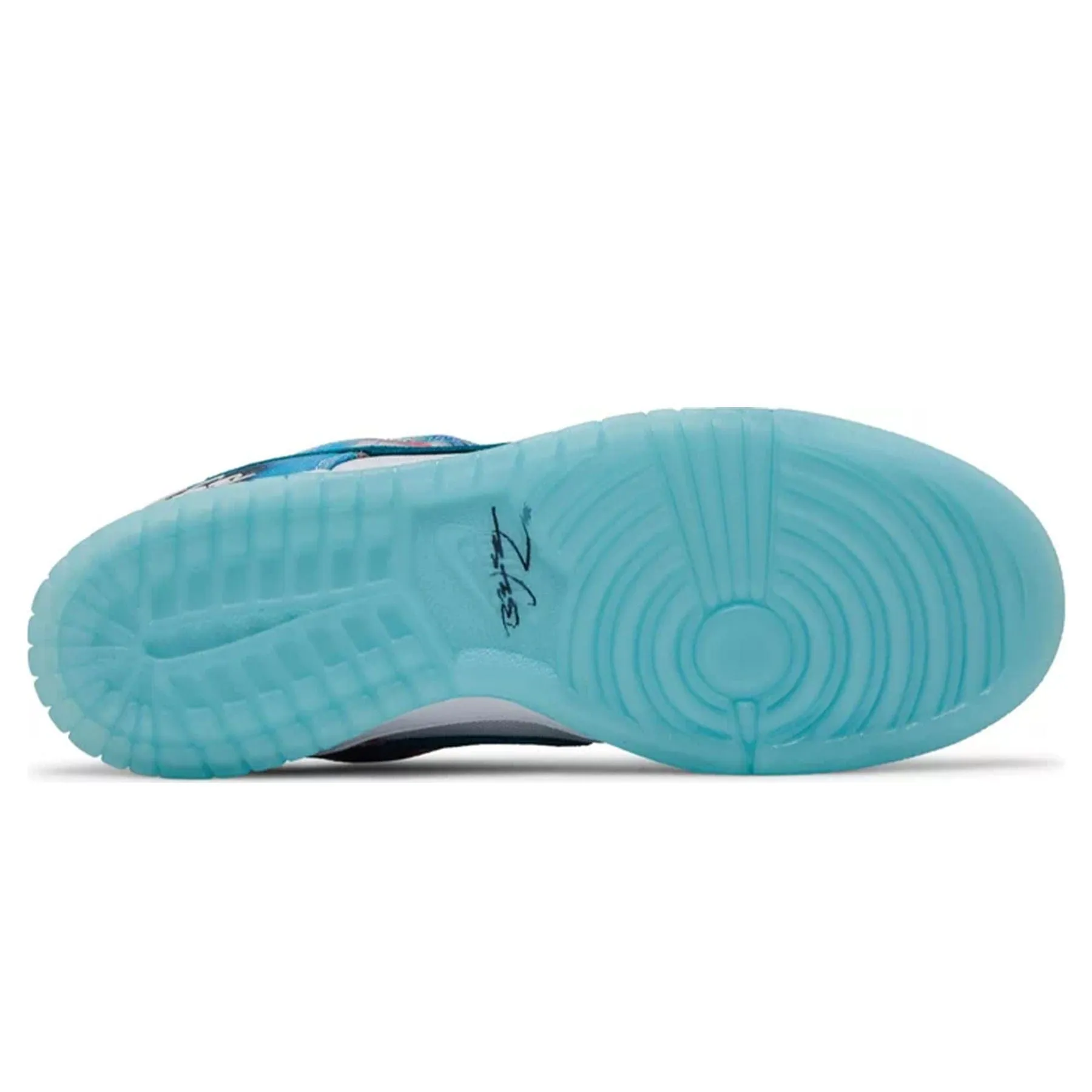 Futura Laboratories x Nike Dunk SB Low 'Bleached Aqua' Nike Dunk stylish shoes