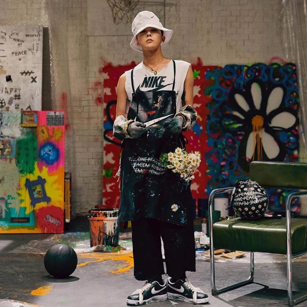 G-Dragon x Nike Air Force 1 '07 'Para-Noise' Nike Air Force 1 low-top sneakers