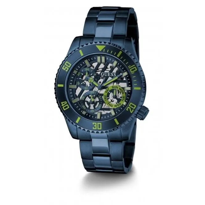 Gents Axle Stainless Steel Navy Watch GW0488G4