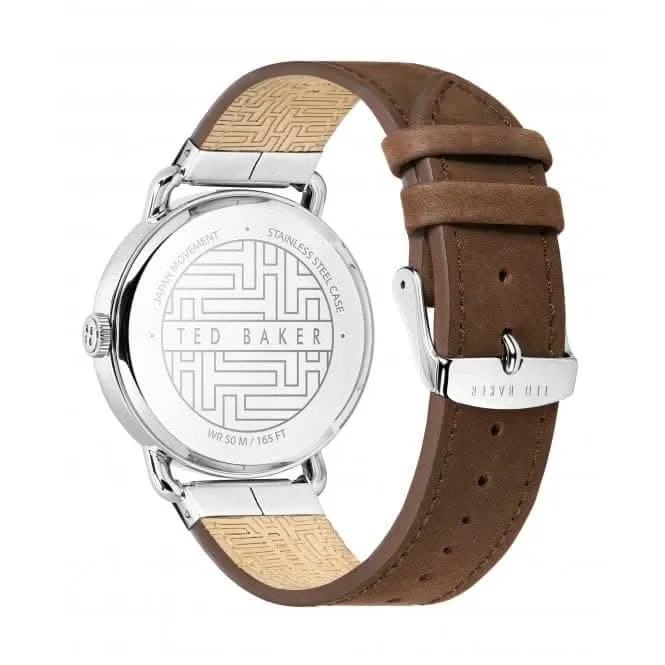 Gents Brixam Stainless Steel Silver Tone Watch BKPBXF004