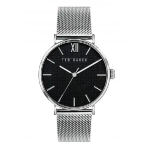 Gents Phylipa Gents Stainless Steel Silver-Tone Watch BKPPGS218