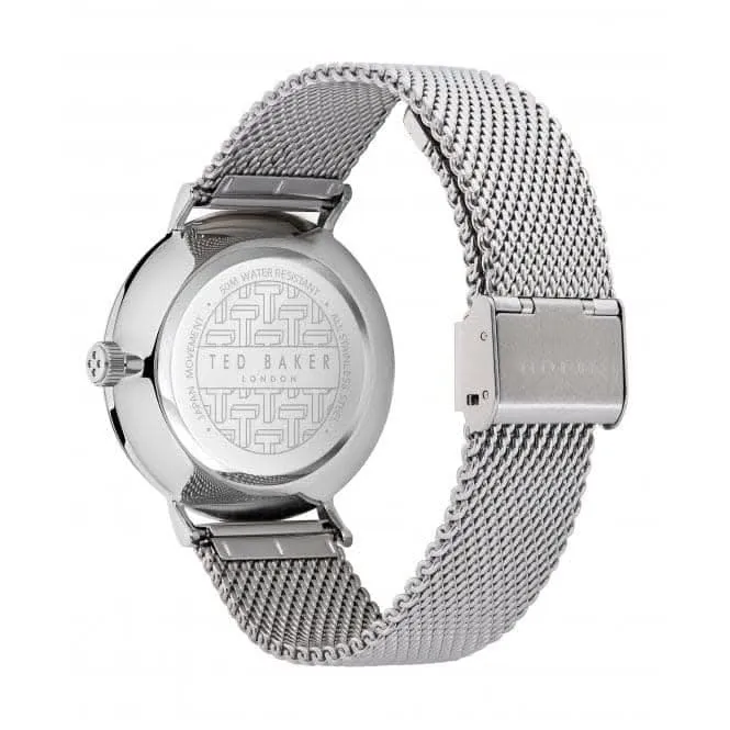 Gents Phylipa Gents Stainless Steel Silver-Tone Watch BKPPGS218
