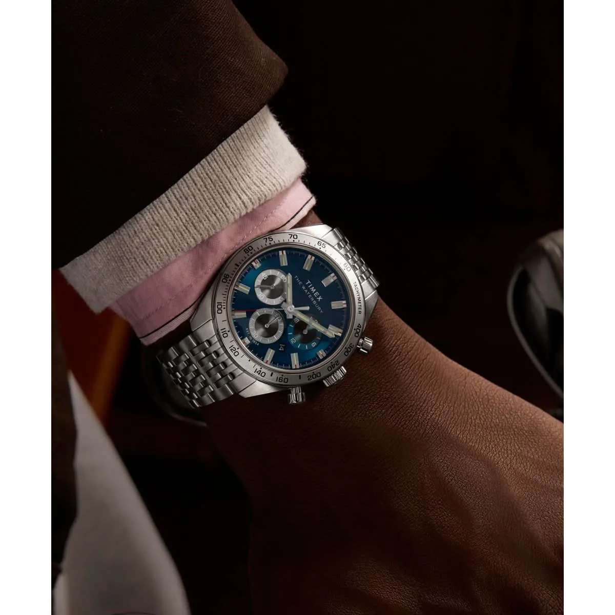 Gents Waterbury Traditional Stainless Steel Watch TW2Y18500