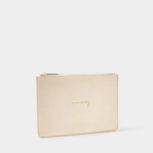 Gold Festive "So Very Merry" Perfect Pouch KLB2229 Katie Loxton Jewelry And Accessories