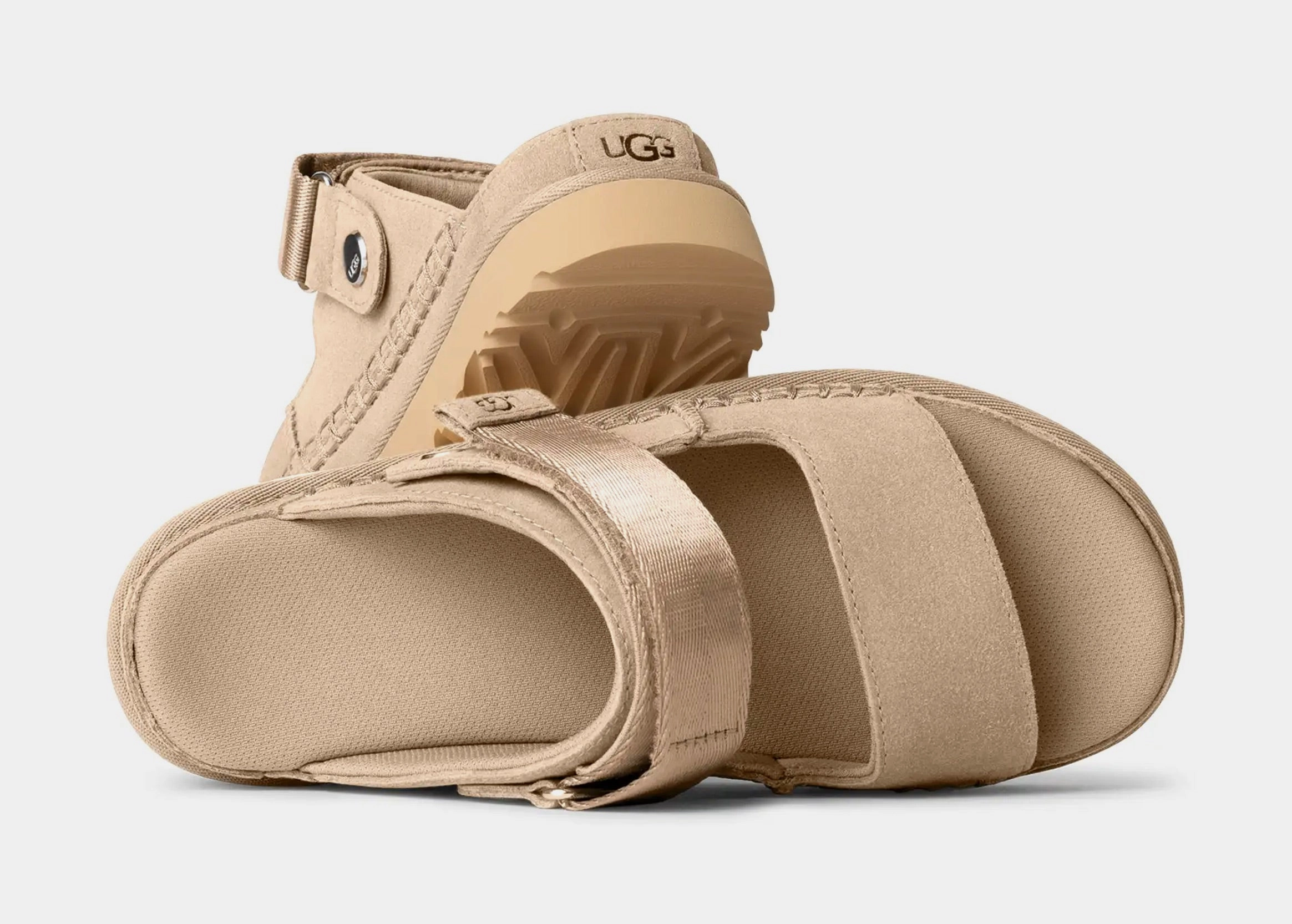 Goldenstar Glide Womens Sandals (Beige) Ugg Mini Boot Styles