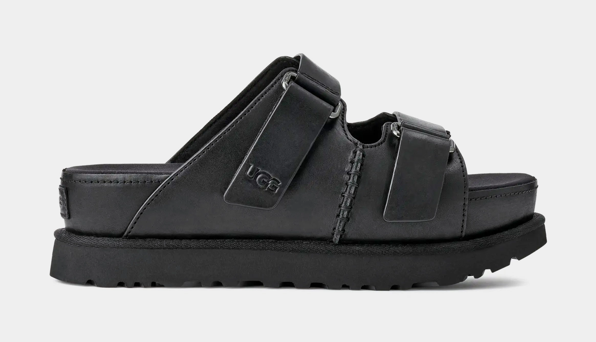 Goldenstar Hi Slide Womens Sandals (Black) ugg classic tasman slippers warm and durable