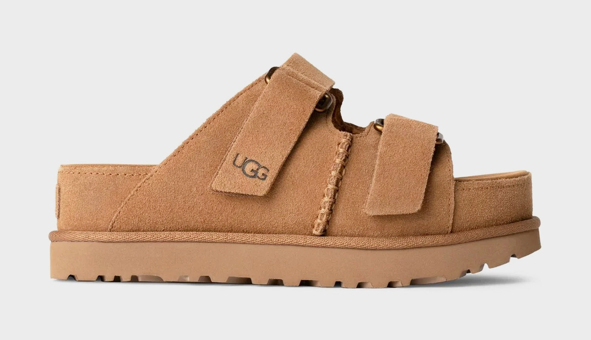 Goldenstar Hi Slide Womens Sandals (Chestnut) ugg classic tasman slippers warm and durable