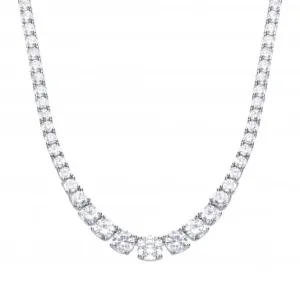 Graduated Cubic Zirconia Tennis Necklace N4338 Diamonfire Jewellery