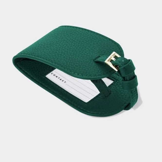 Green Luggage Tag KLB3036 Katie Loxton Jewelry And Accessories