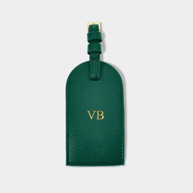 Green Luggage Tag KLB3036 Katie Loxton Jewelry And Accessories