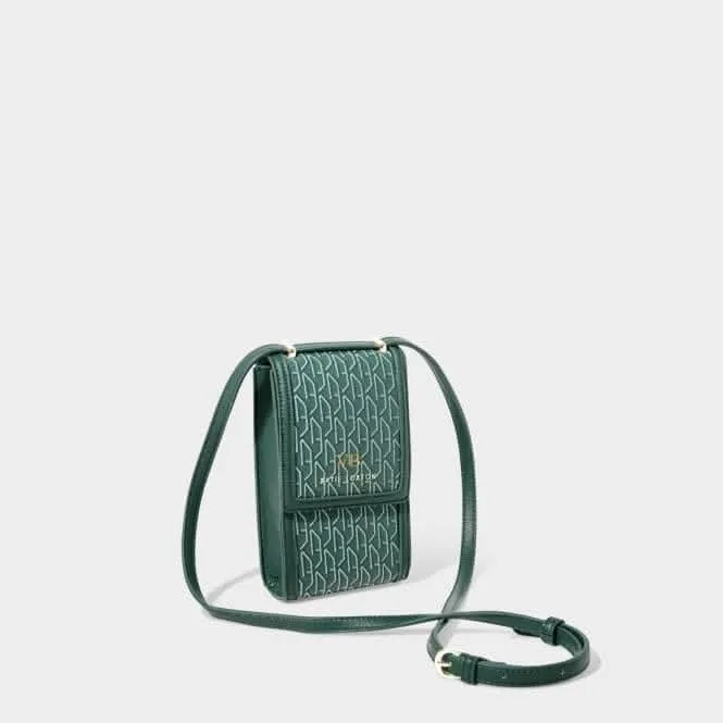Green Signature Cell Bag KLB2923 Katie Loxton Jewelry And Accessories