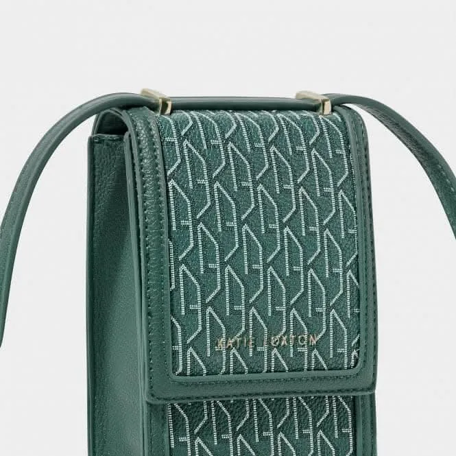 Green Signature Cell Bag KLB2923 Katie Loxton Jewelry And Accessories