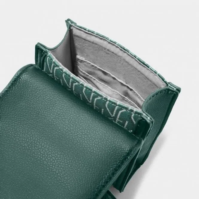 Green Signature Cell Bag KLB2923 Katie Loxton Jewelry And Accessories