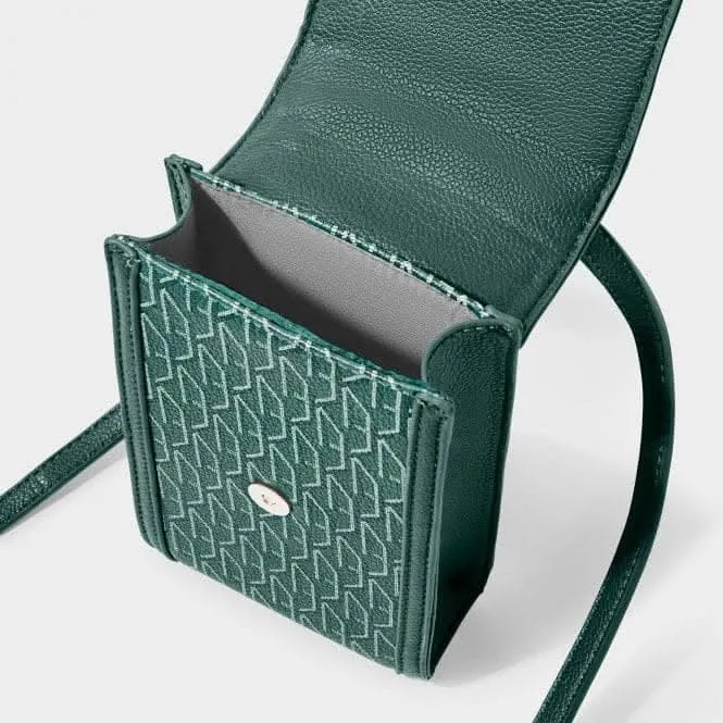 Green Signature Cell Bag KLB2923 Katie Loxton Jewelry And Accessories