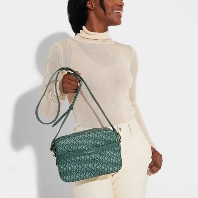 Green Signature Crossbody Bag KLB2925 Katie Loxton Jewelry And Accessories