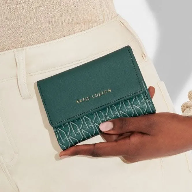 Green Signature Purse & Card Holder KLB2916 Katie Loxton Jewelry And Accessories