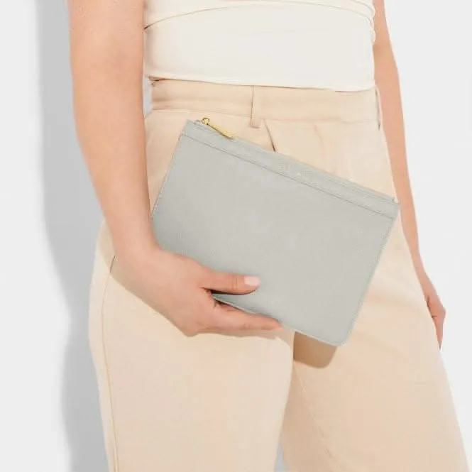 Grey Cleo Pouch KLB2826 Katie Loxton Jewelry And Accessories