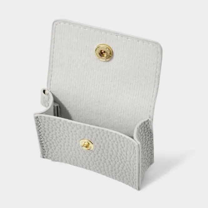 Grey Evie Clip On Airpod Case KLB2888 Katie Loxton Jewelry And Accessories