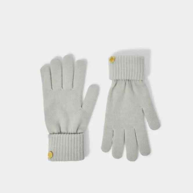 Grey Knitted Gloves KLS534 Katie Loxton Jewelry And Accessories