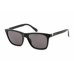 Guess Men's Sunglasses - Shiny Black Injected Propionate Square Frame | GU00044 01A Guess Sunglasses