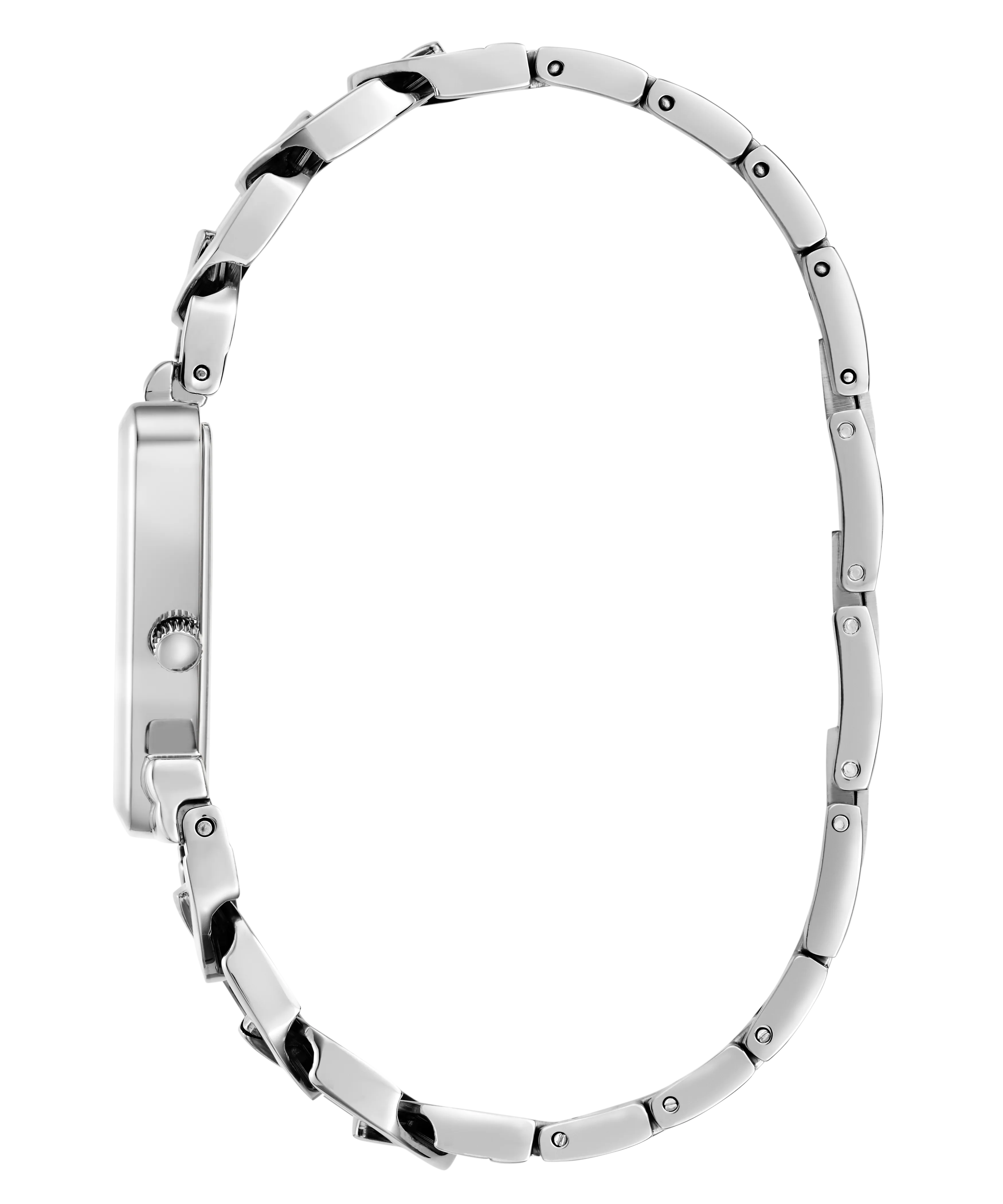 Guess Womens/Mens Silver Watches GUESS Ladies Silver Tone Analog Watch